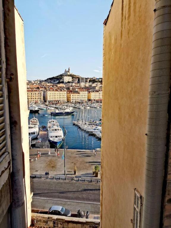 Appartement Au cœur du Vieux Port - Le quai bourgeois à Marseille Extérieur photo